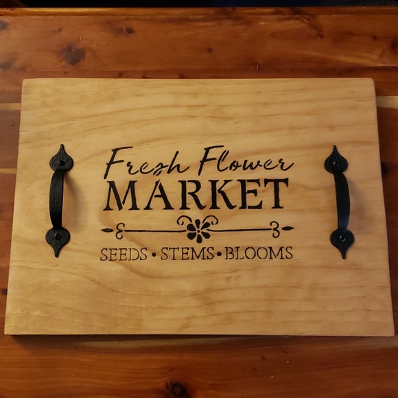 Custom Other - Handcrafted farmhouse style table tray